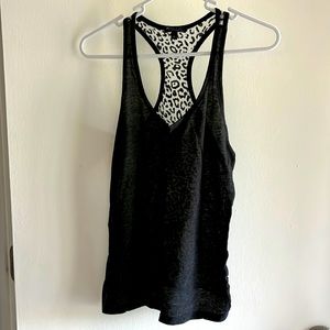 Nollie Gray Cheetah Muscle Tank - Small